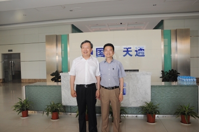 2012年，時(shí)任浙江省委副書記、省長(zhǎng)夏寶龍視察天通
